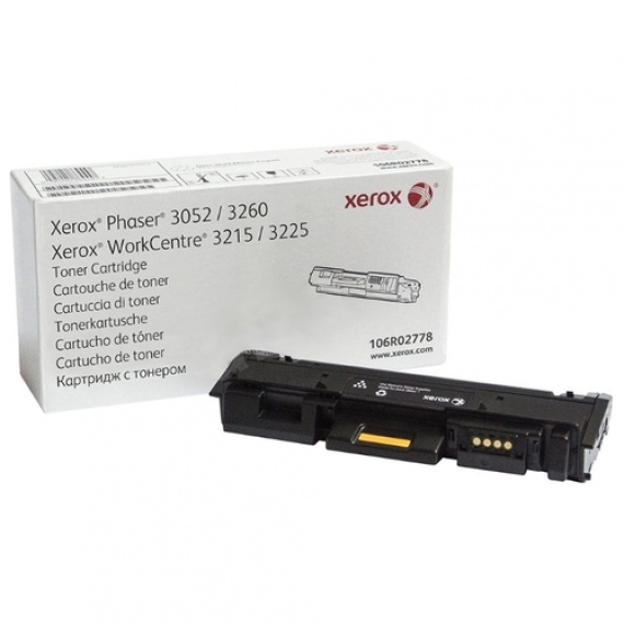 Тонер-картридж Xerox Phaser 3260/W3215, оригинал (3 000 копий), 106R02778