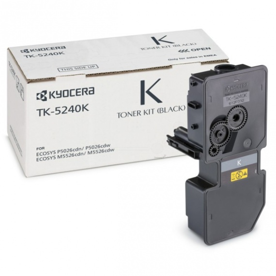 Тонер-картридж Kyocera TASKalfa P5026cdn/cdw, M5526cdn/cdw(TK-5240K) 4000 копий,black,оригинал