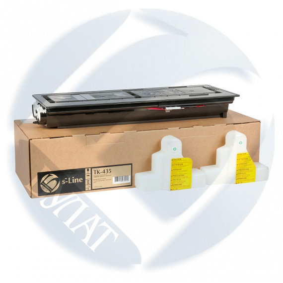 Тонер-картридж Kyocera TASKalfa 180/220/221 (TK-435) 15 000 стр. (+чип), БУЛАТ s-Line