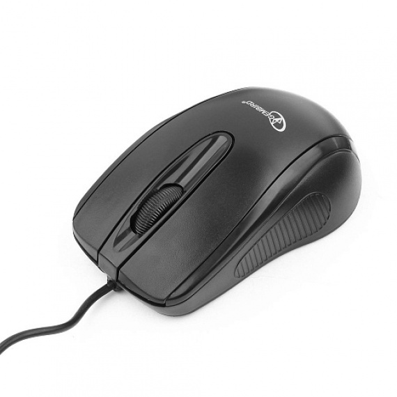Мышь проводная Gembird MUSOPTI8-801U, USB, черный, 2кн., 800DPI